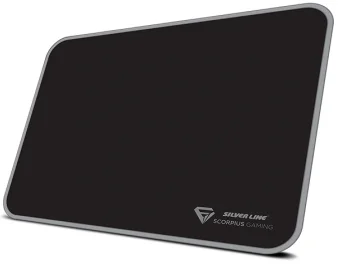 משטח גיימינג לעכבר Scorpius By Silver Line 287x250x2mm Black GMP01 - צבע שחור
