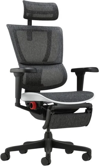 כיסא רשת גיימינג Comfort Mirus Ultra מבית Keisar - צבע לבן