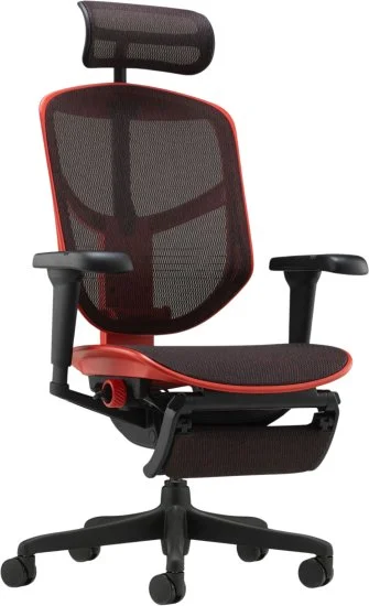 כיסא רשת גיימינג Comfort Enjoy Ultra מבית Keisar - צבע אדום