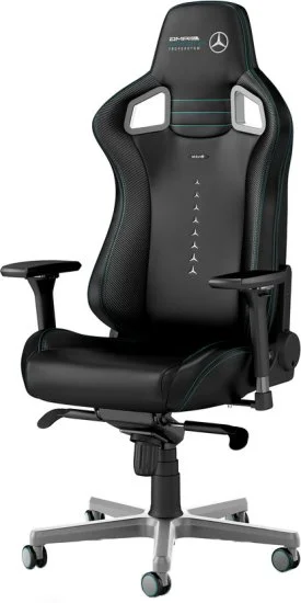 כיסא מחשב גיימינג סדרת EPIC דגם Mercedes AMG Petronas Motorsport מבית Noblechairs - מהדורה מיוחדת - צבע שחור