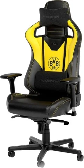 כיסא גיימינג סדרת Epic דגם Borussia Dortmund מבית Noblechairs - מהדורה מיוחדת - צבע שחור/צהוב