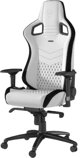כיסא גיימינג סדרת Epic מבית Noblechairs - צבע לבן/שחור
