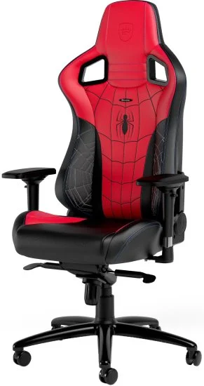 כיסא גיימינג סדרת Epic דגם Spider-Man מבית Noblechairs - מהדורה מיוחדת - צבע שחור/אדום